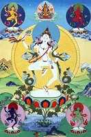 莲师的五位空行母，正是五方佛母化身!
