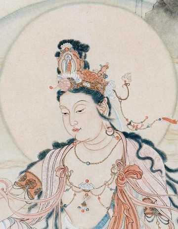 细读法海寺壁画水月观音图