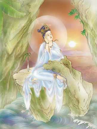 观世音菩萨三十三化身之二十五的阿摩提观音