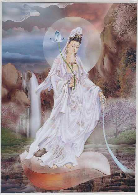 持莲华菩萨的实例