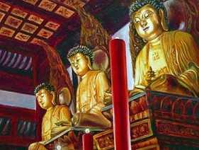 横三世佛中阿弥陀佛的介绍